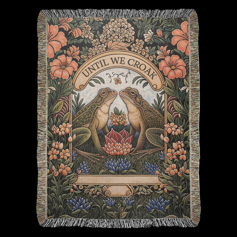 Til We Croak - Heirloom Blanket